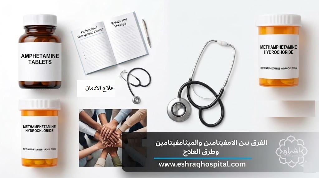 الفرق بين الامفيتامين والميثامفيتامين وطرق العلاج الفرق بين الامفيتامين والميثامفيتامين وطرق العلاج