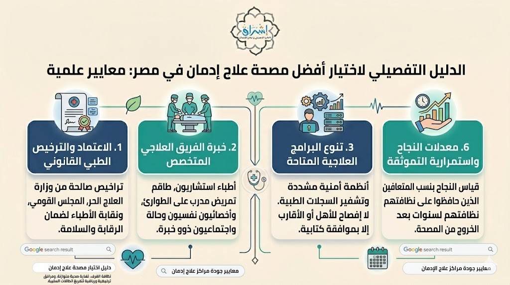 الدليل الشامل لـ أفضل مصحة علاج إدمان في مصر والقاهرة الدليل الشامل لـ أفضل مصحة علاج إدمان في مصر والقاهرة