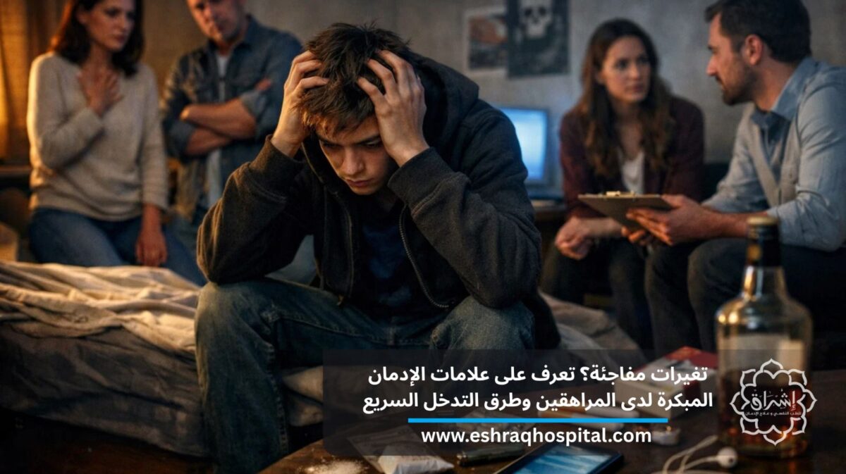 تغيرات مفاجئة؟ تعرف على علامات الإدمان المبكرة لدى المراهقين وطرق التدخل السريع تغيرات مفاجئة؟ تعرف على علامات الإدمان المبكرة لدى المراهقين وطرق التدخل السريع