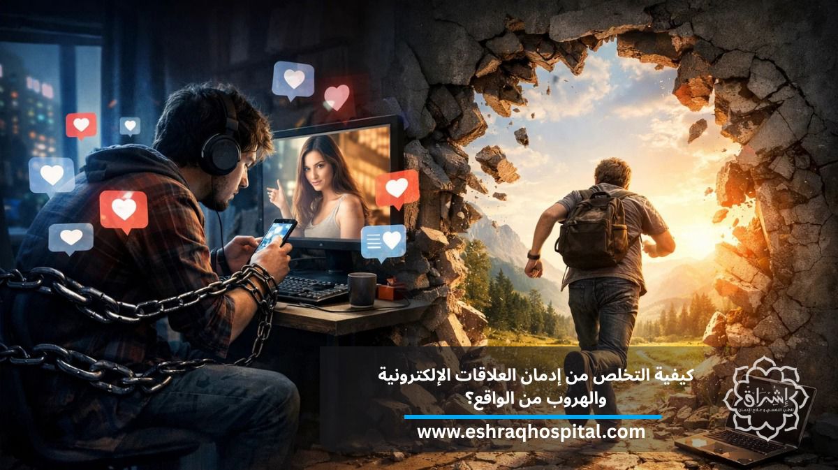 كيفية التخلص من إدمان العلاقات الإلكترونية والهروب من الواقع؟