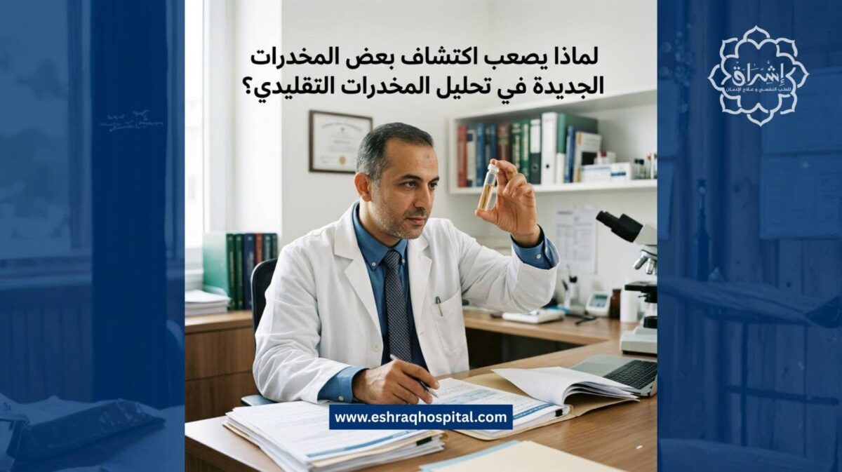 لماذا يصعب اكتشاف المخدرات الجديدة في تحليل المخدرات التقليدي؟ لماذا يصعب اكتشاف المخدرات الجديدة في تحليل المخدرات التقليدي؟