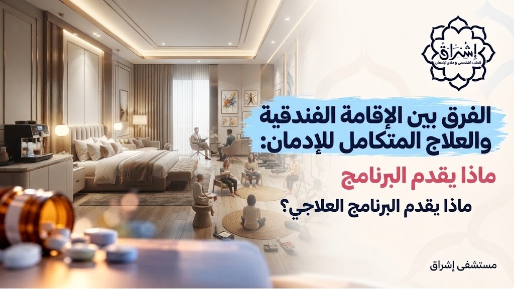 الفرق بين الإقامة الفندقية والعلاج المتكامل للإدمان: ماذا يقدم البرنامج العلاجي؟