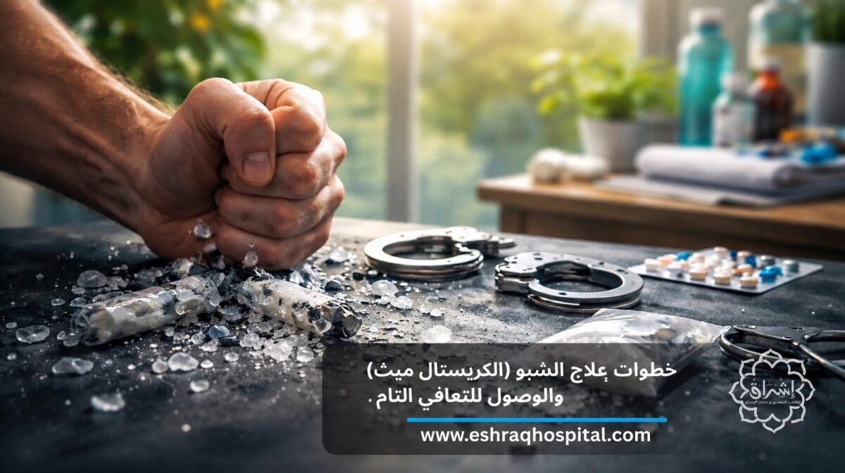 خطوات علاج إدمان الشبو (الكريستال ميث) والوصول للتعافي التام